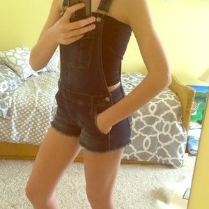 Denim Overalls